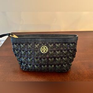 Tory Burch Vintage Leather Pouch/Cosmetic Bag